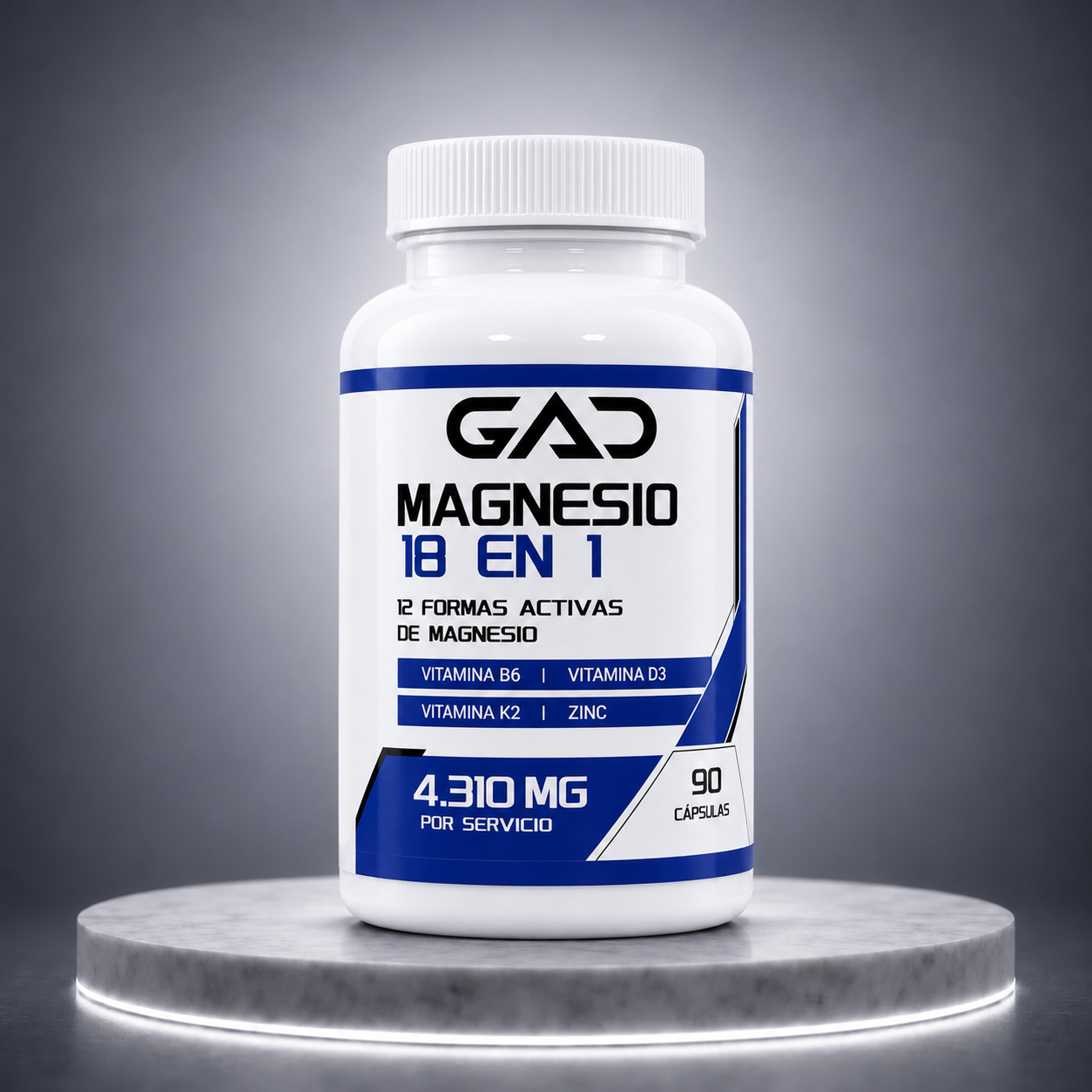 GAD Magnesio 18 en 1   -    RECUPERA TU TESTOSTERONA SIN IMPORTAR TU EDAD