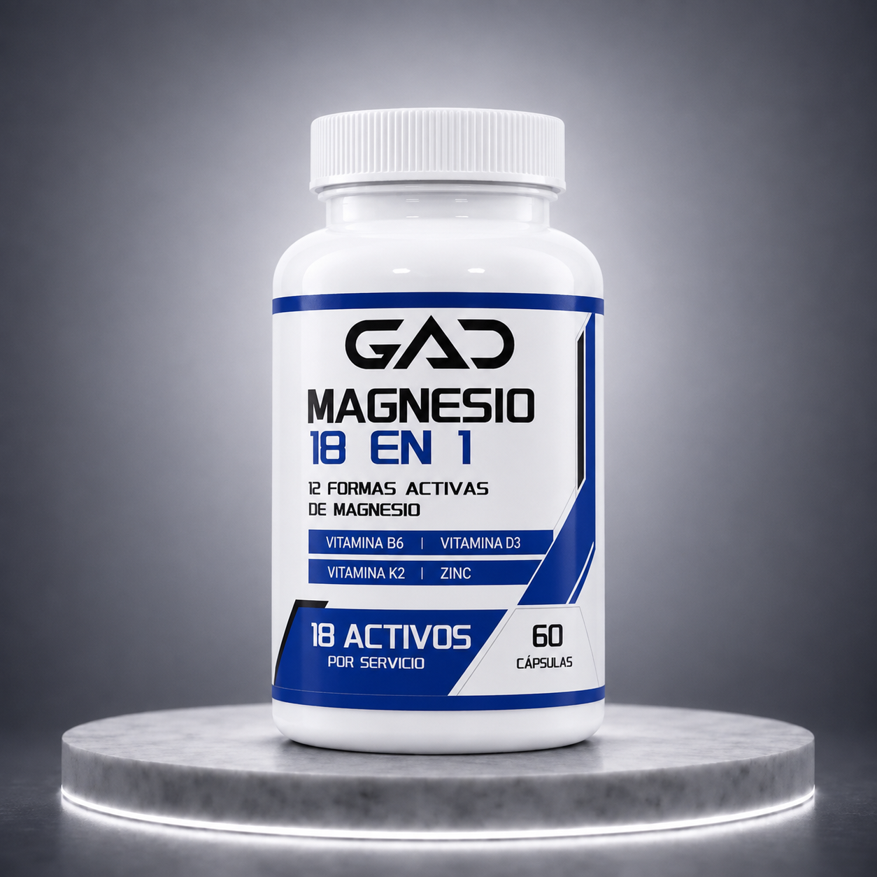GAD Magnesio 18 en 1   -    RECUPERA TU TESTOSTERONA SIN IMPORTAR TU EDAD