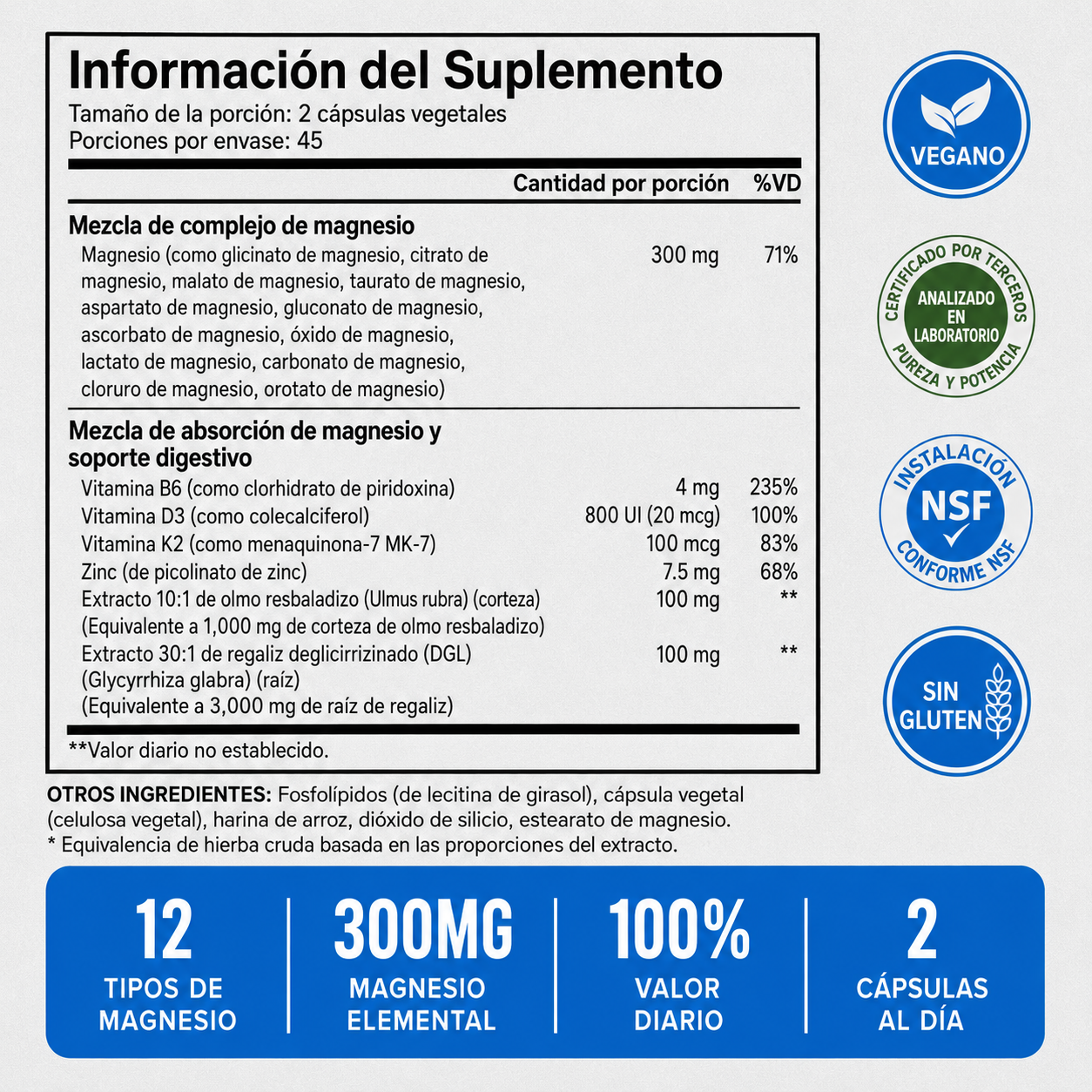 GAD Magnesio 18 en 1   -    RECUPERA TU TESTOSTERONA SIN IMPORTAR TU EDAD