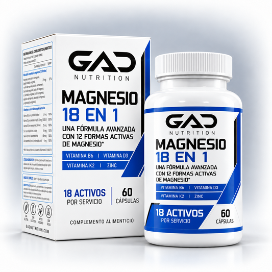 COMPLEJO DE MAGNESIO 18 EN 1 - GAD NUTRITION