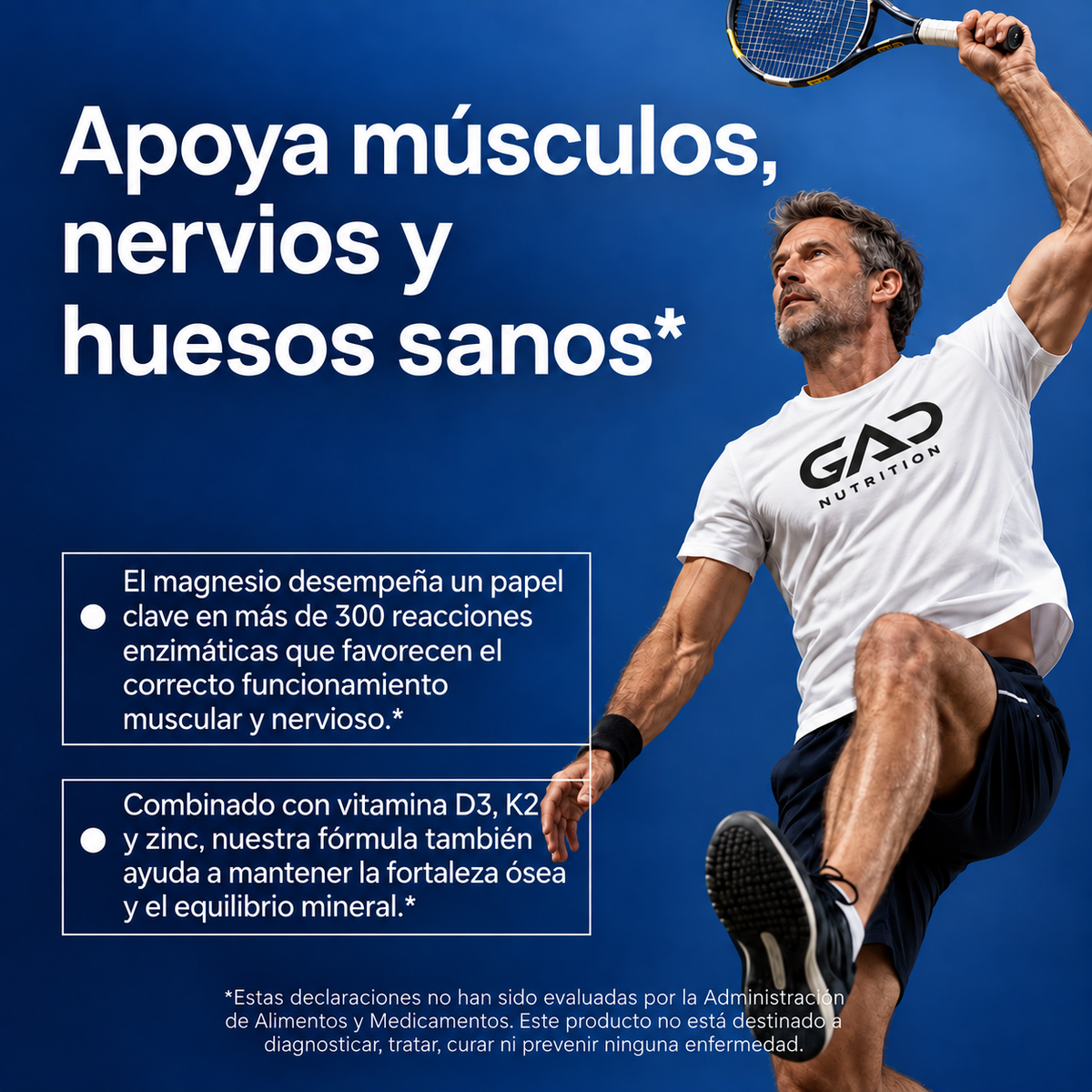 COMPLEJO DE MAGNESIO 18 EN 1 - GAD NUTRITION